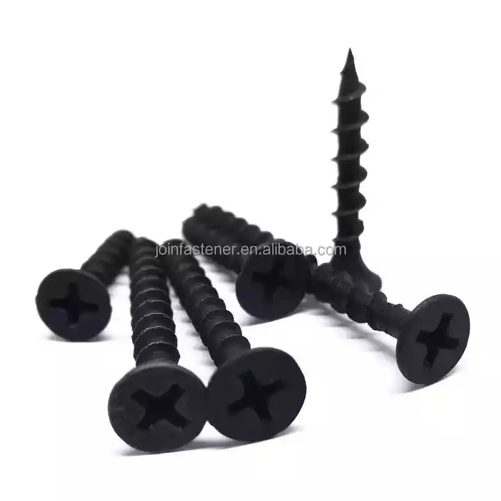 Panic Buying Black Self Tapping Phosphating Drywall Screws With Bugle Head Table Screws For Drywall