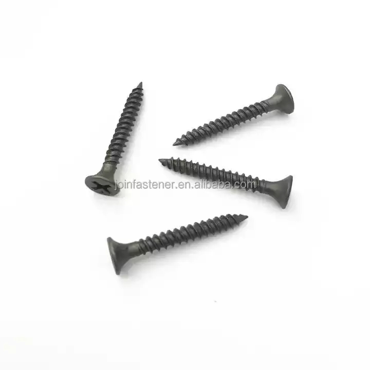 Factory Wholesale Black Self Tapping Phosphating Drywall Screws With Bugle Head